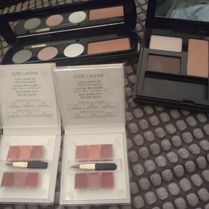 Estee Lauder Lip and Cheek Eyeshadow Set - Pink and Brown Shades